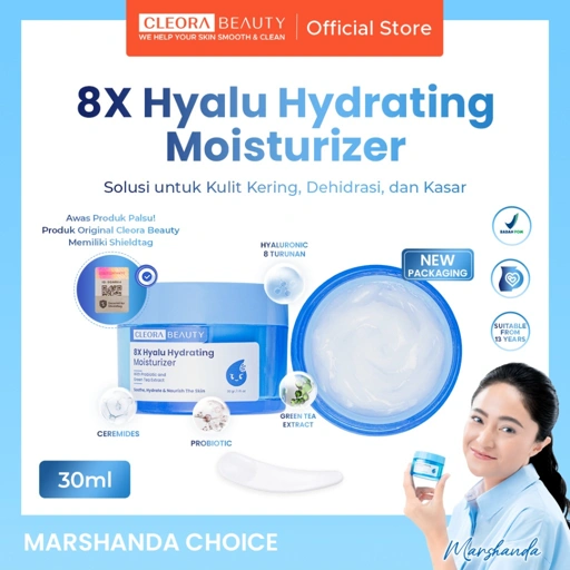 Image of Cleora 8x Hyalu Hydrating Moisturizer Gel